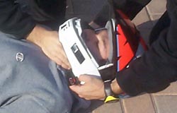 Rimozione del casco ed esercitazioni pratiche